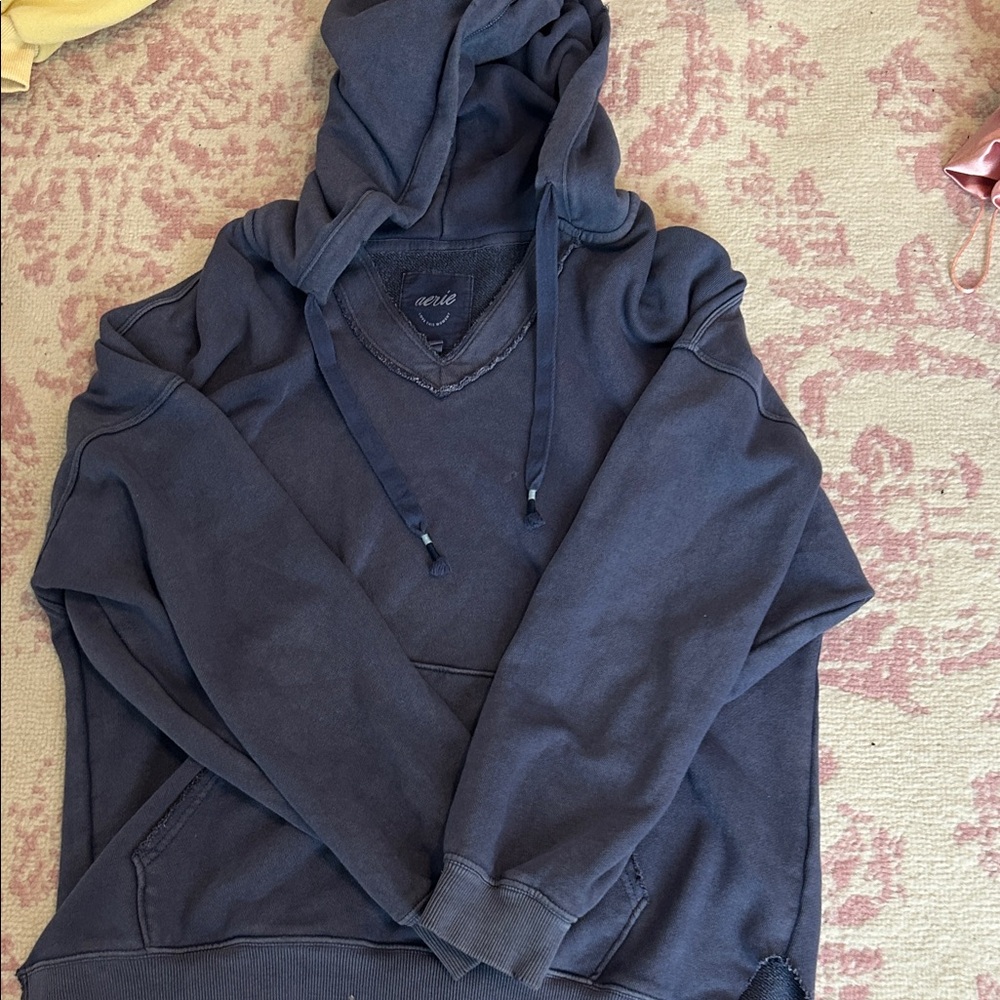 Aerie navy hoodie